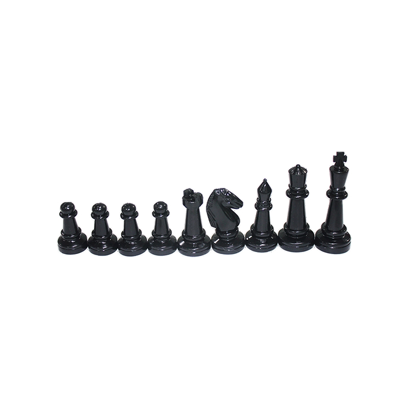 Classic White Wooden Staunton Chess Pieces