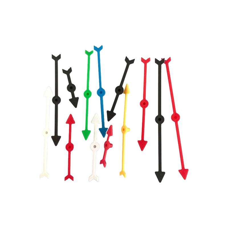 Color plastic rotating game arrow accessories