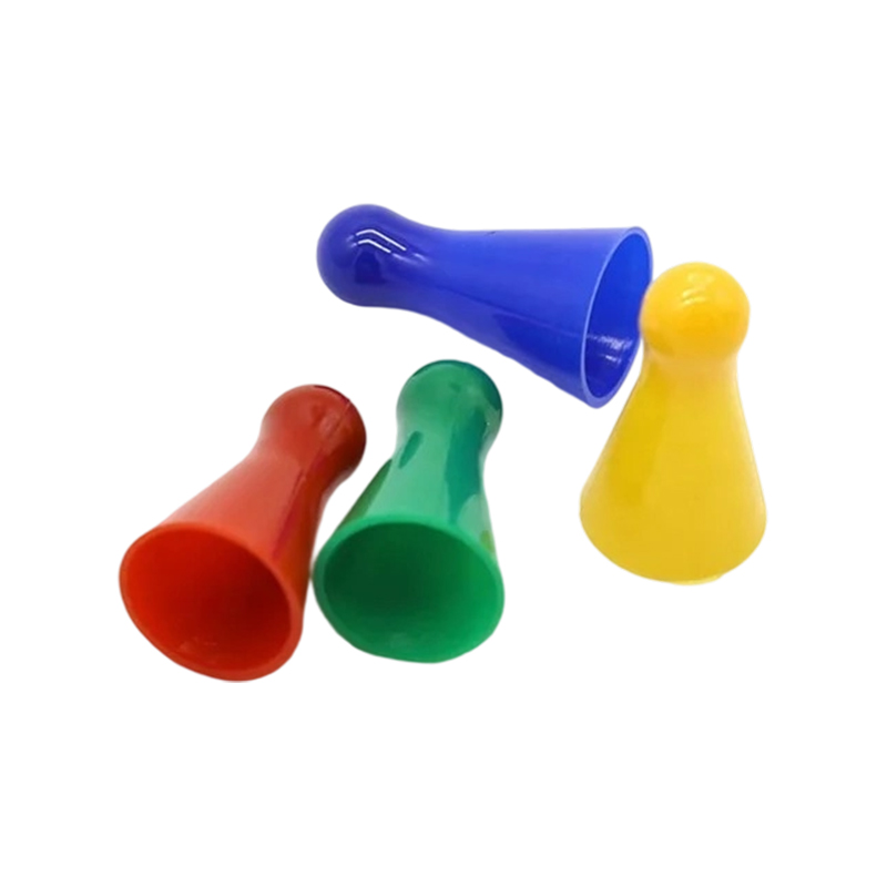 Multicolored Plastic Ludo pawns