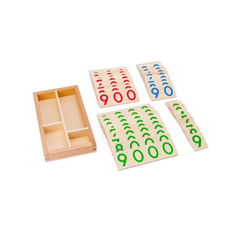 Montessori Numeracy Modular Wooden Set