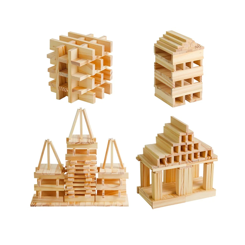 Stack Nature Wooden Building Blocks