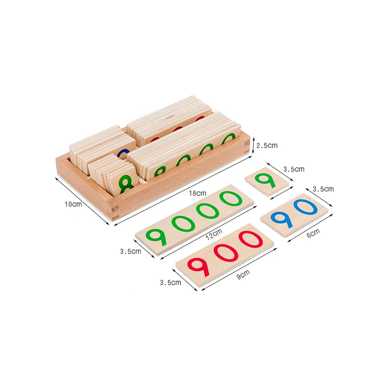 Montessori Numeracy Modular Wooden Set