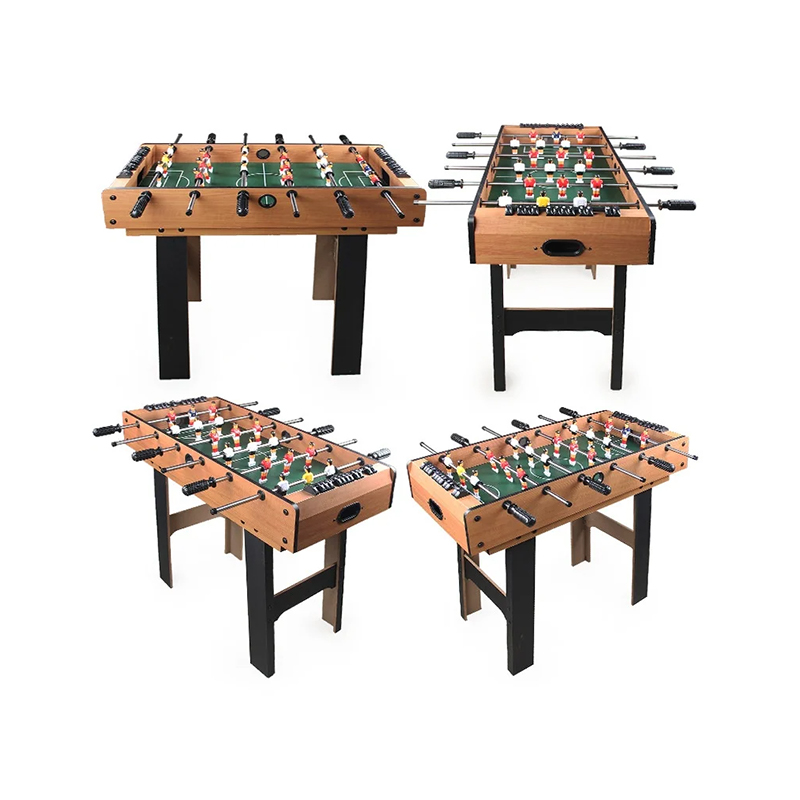 4-in-1 Multi-Game Table with Foosball, Air Hockey, Table Tennis, and Pool