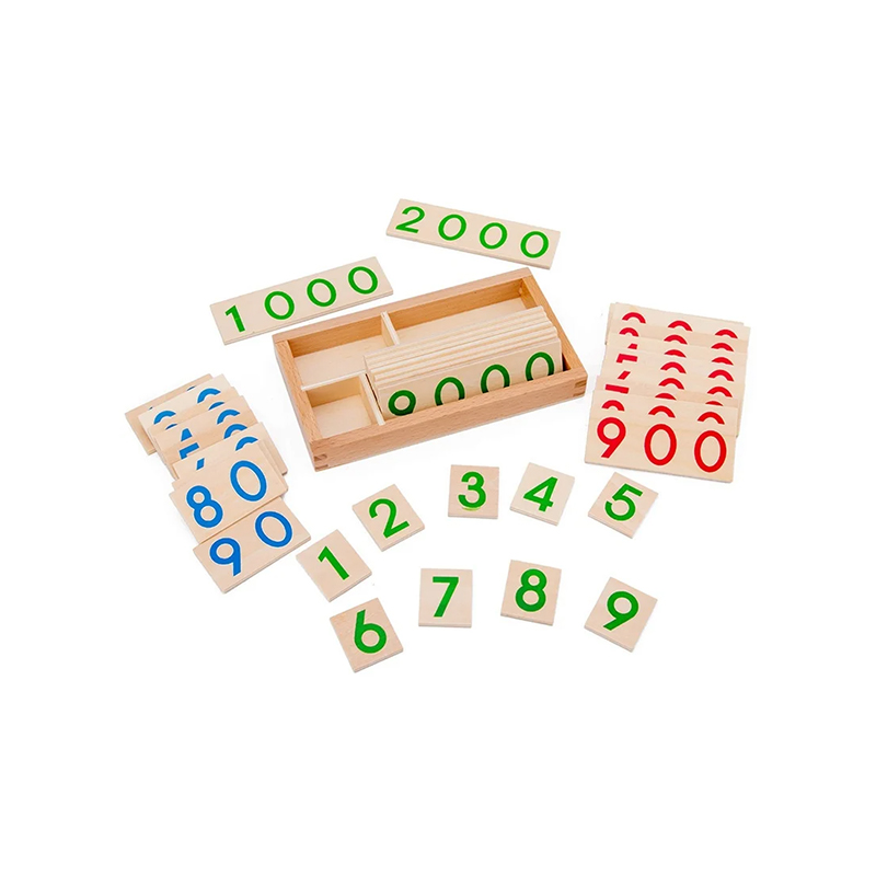 Montessori Numeracy Modular Wooden Set