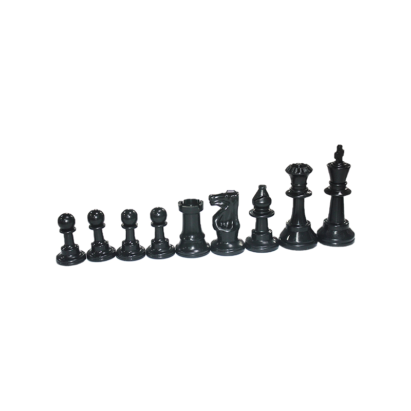 Classic White Wooden Staunton Chess Pieces