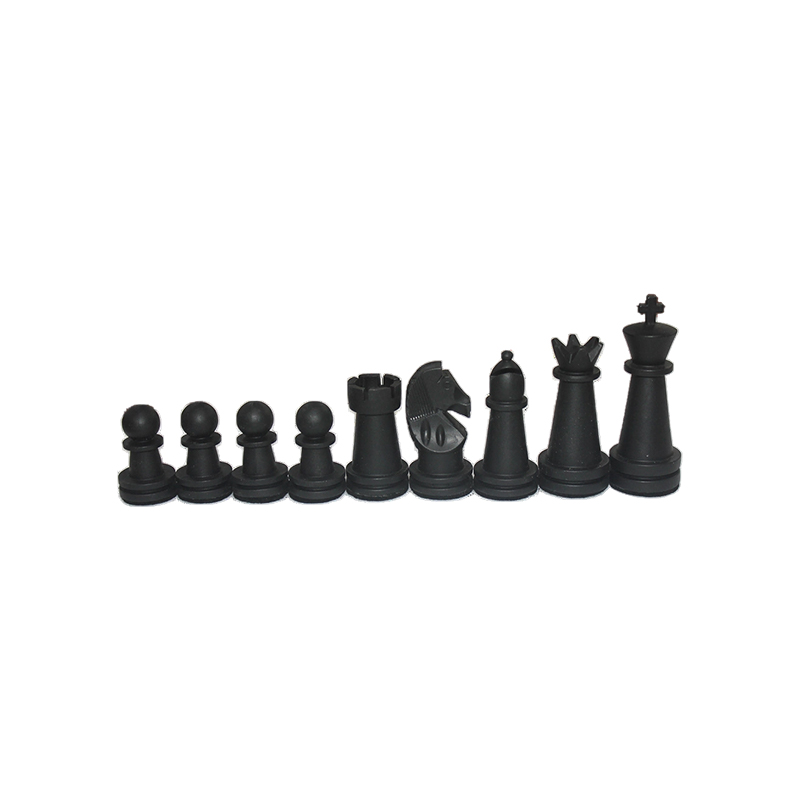 Classic White Wooden Staunton Chess Pieces