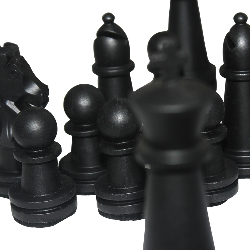 Classic White Wooden Staunton Chess Pieces