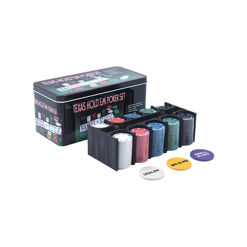 Casino Grade Equipment 200-Chip Poker Set