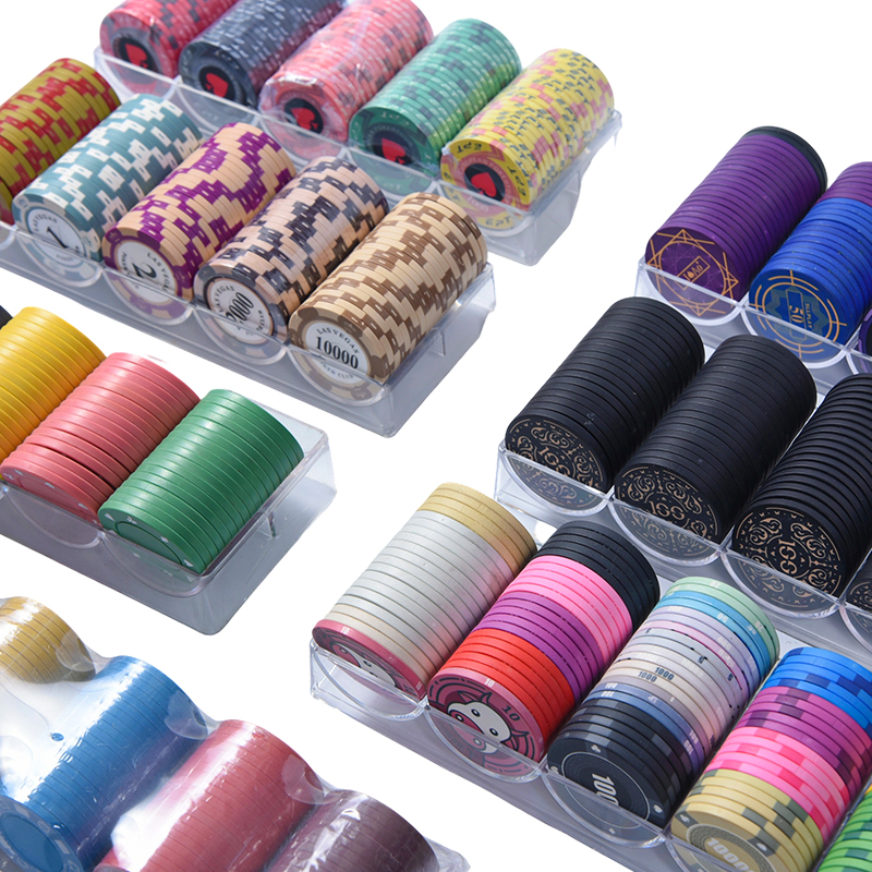 Custom Logo Ceramic Poker Chips