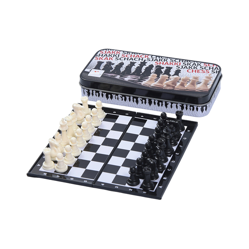 Mini Tin box Chess Set