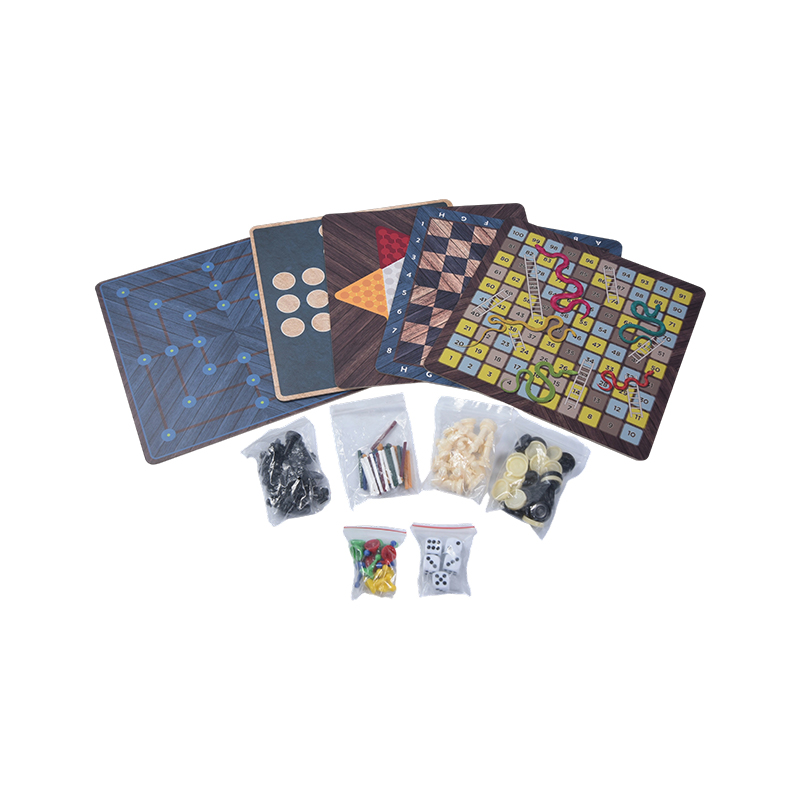 50-in-1 Traditional Board Game Set