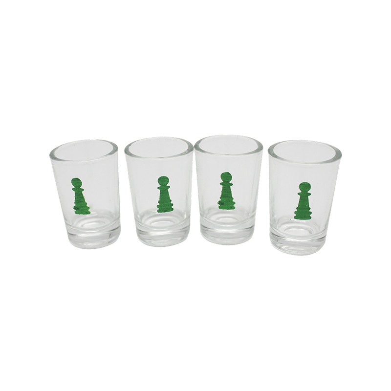 Crystal Ludo Drinking Game Set