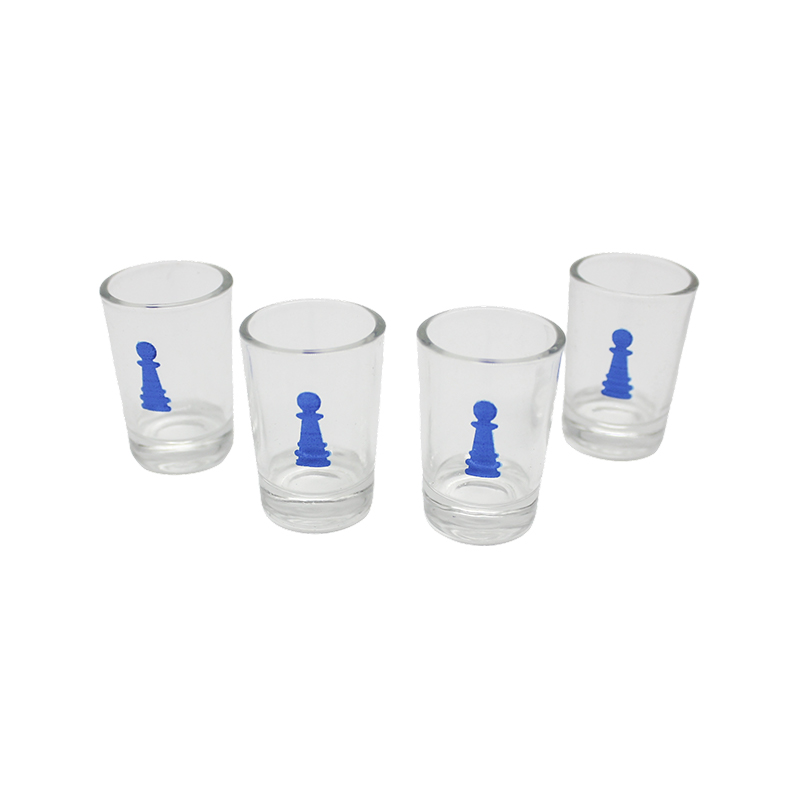 Crystal Ludo Drinking Game Set