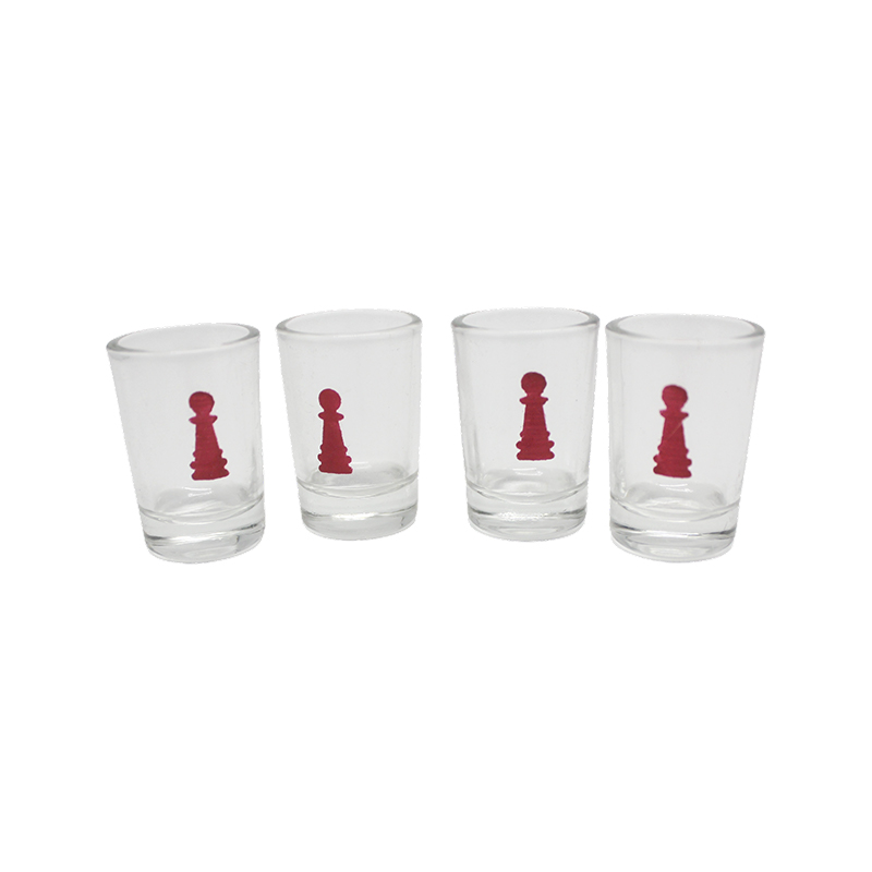 Crystal Ludo Drinking Game Set