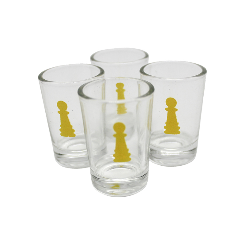 Crystal Ludo Drinking Game Set