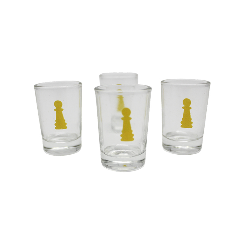 Crystal Ludo Drinking Game Set