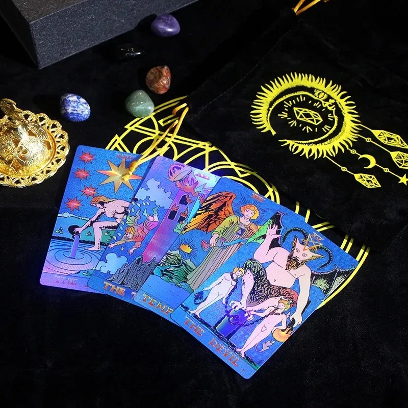 Zodiac-Themed Collectible Edition - Mystic’s Treasure Tarot & Crystal Set