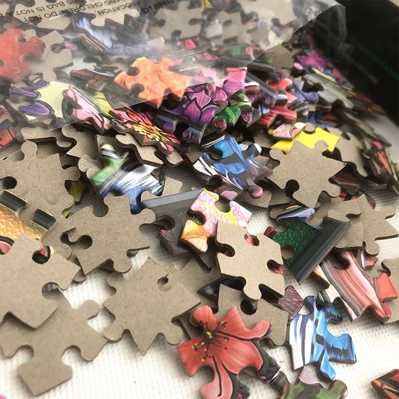 Multi-Color Puzzle Set - Classic Jigsaw Accessories Collection