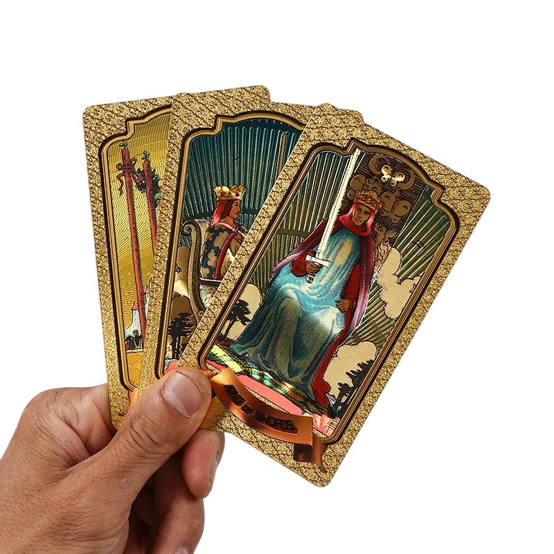 Premium Gold-Foil Tarot Cards Set
