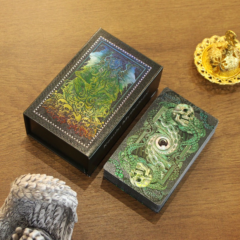 Mystical Green & Gold Edition - Kesulu Mythology Tarot Cards 