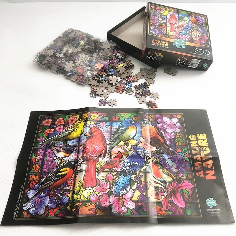 Multi-Color Puzzle Set - Classic Jigsaw Accessories Collection