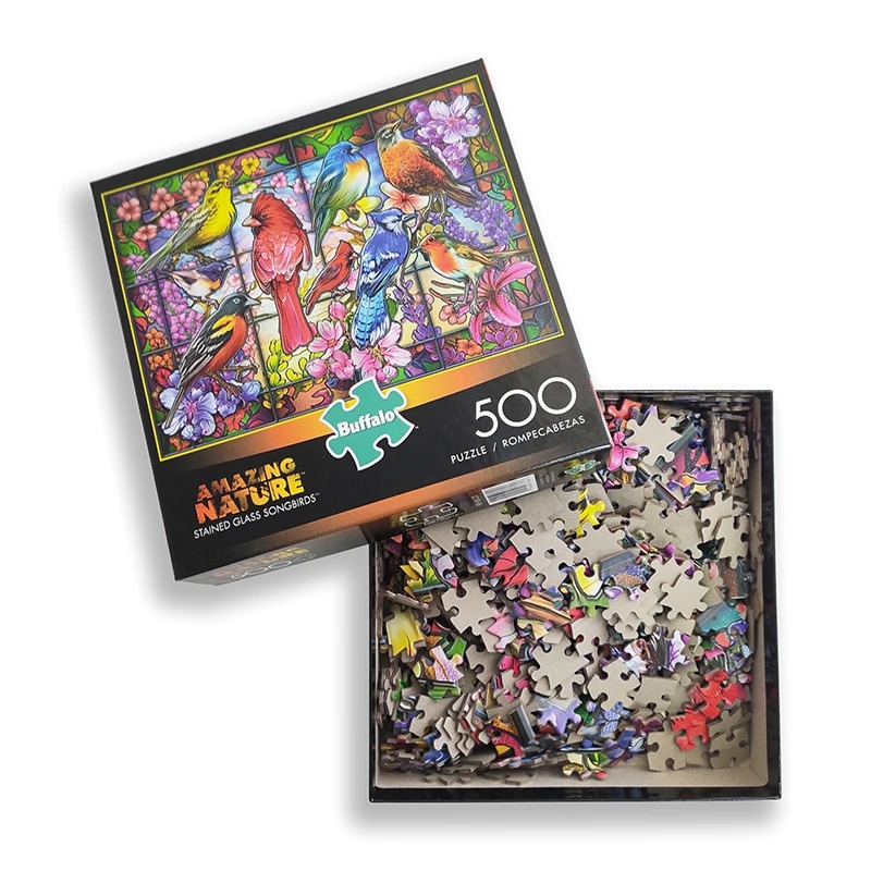 Multi-Color Puzzle Set - Classic Jigsaw Accessories Collection