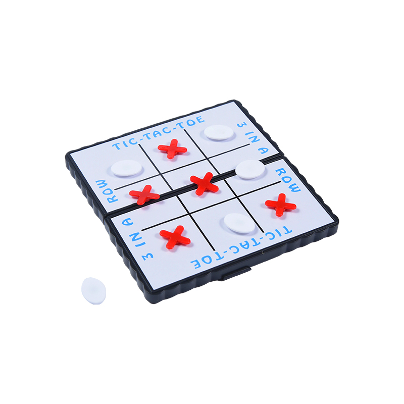 Magnetic Foldable Tic-Tac-Toe Game - Compact Travel Edition