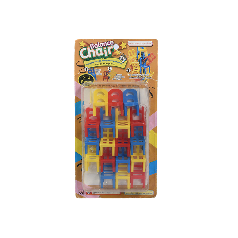Family Fun Edition - Precarious Chairs Stacking Game
