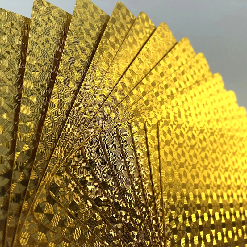 Gold-Plated Playing Cards