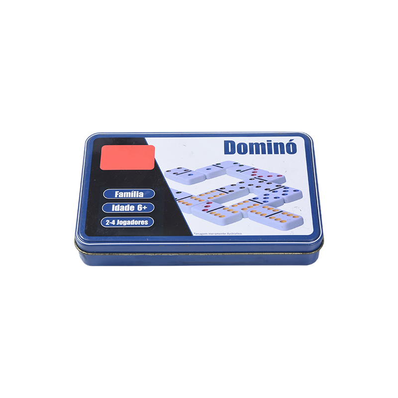 Portable Iron Case Edition - Tactile Chain Reaction Domino Kit