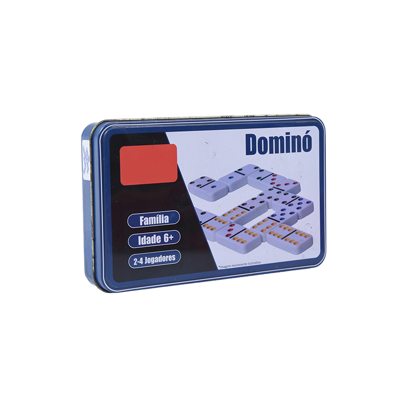Portable Iron Case Edition - Tactile Chain Reaction Domino Kit