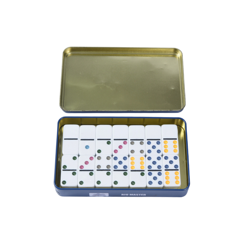 Portable Iron Case Edition - Tactile Chain Reaction Domino Kit