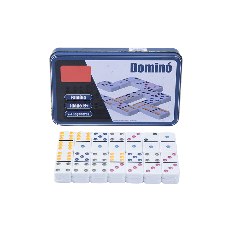 Portable Iron Case Edition - Tactile Chain Reaction Domino Kit