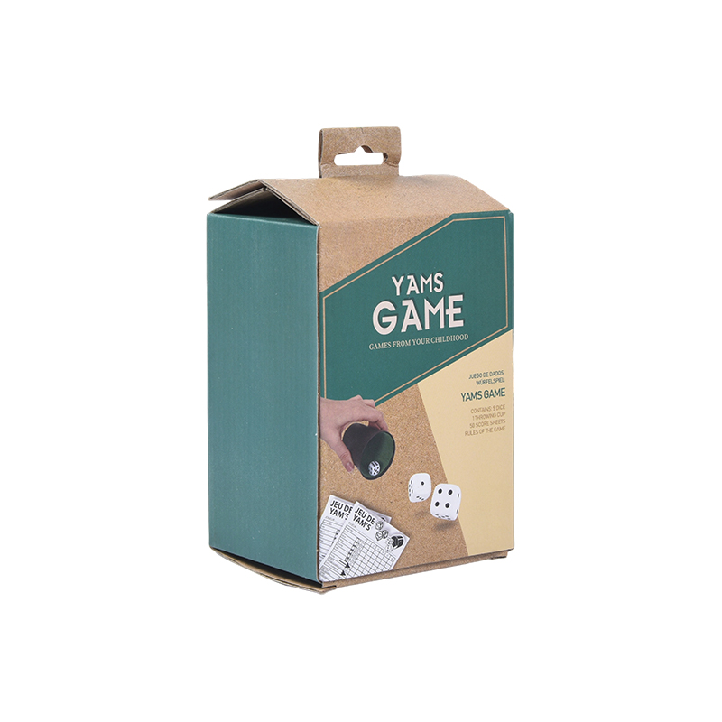 Portable Throw Cup Edition - Vintage YAMS Dice Game Kit