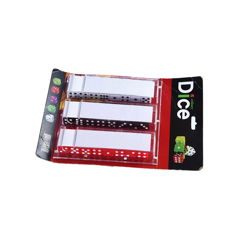 3 Sets of 10 Dice Each in Display Packaging Assorted Dice Set