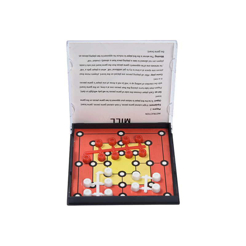 Compact Acrylic Case Magnetic Mill Game