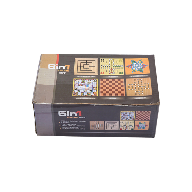 Portable Case 6-in-1 Magnetic Board Game Set