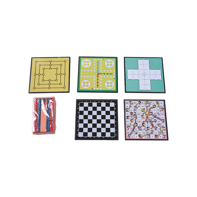 Metal Tin Case 12-in-1 Magnetic Travel Game Set