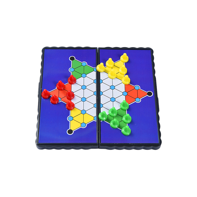Portable Travel Edition Magnetic Foldable Chinese Checkers Game Portable Travel Edition Magnetic Foldable Chinese Checkers Game