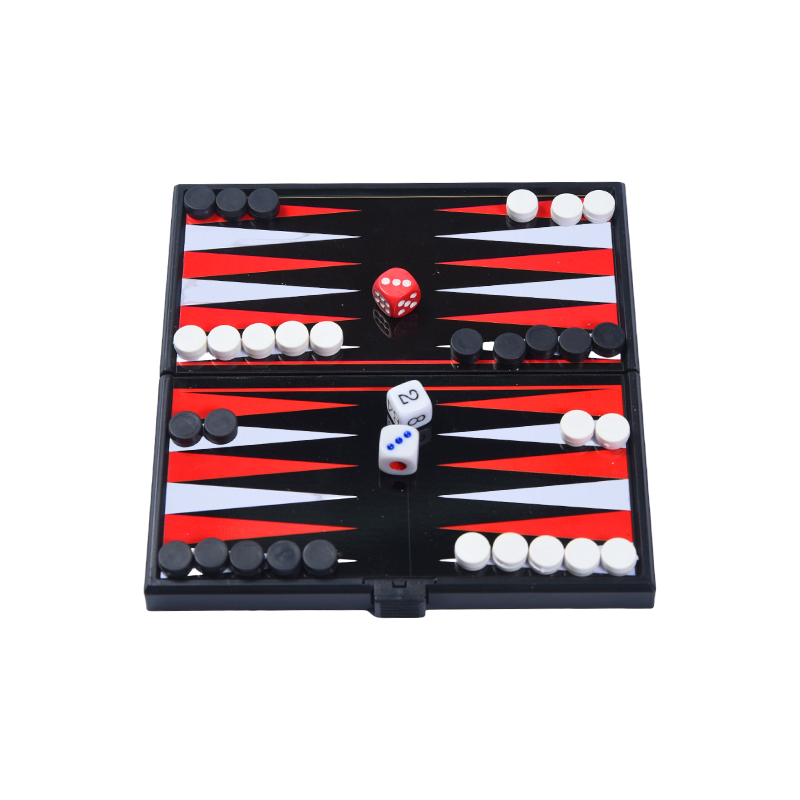 Portable Magnetic Double-sided Backgammon Game Set Portable Magnetic Double-sided Backgammon Game Set