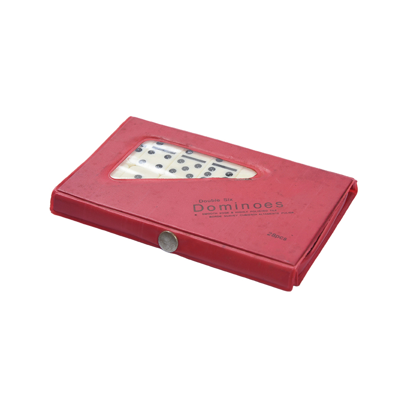 Classic Tile Game On-the-Go - Compact Plastic Domino Set with Portable Case