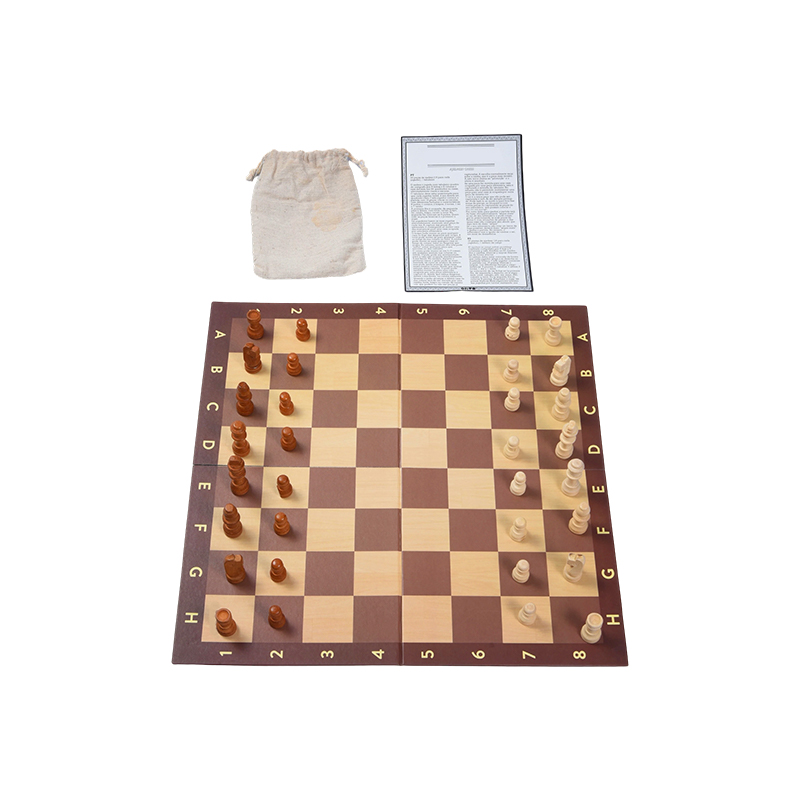 Storage Bag and Instructions Wooden Foldable Chess Set Storage Bag and Instructions Wooden Foldable Chess Set