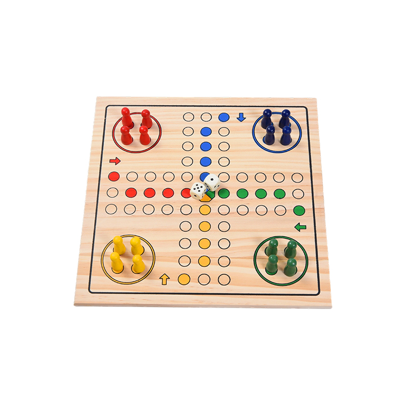 Family Entertainment Edition Classic LUDO Wooden Board Game Family Entertainment Edition Classic LUDO Wooden Board Game