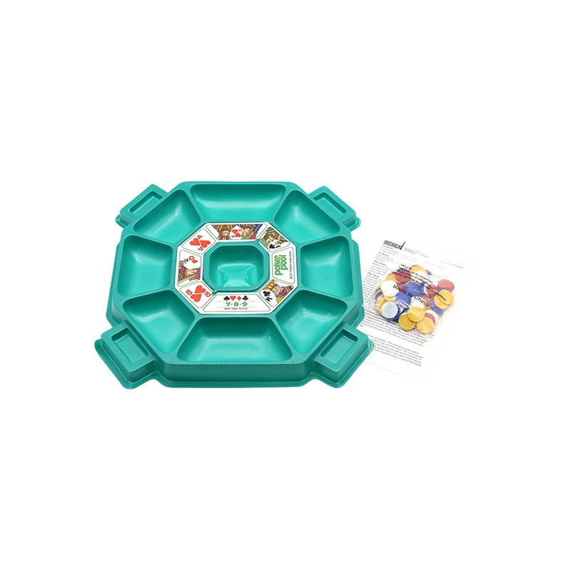 Classic Poker Chip Tray and Token Set