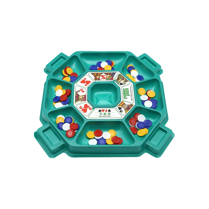 Classic Poker Chip Tray and Token Set