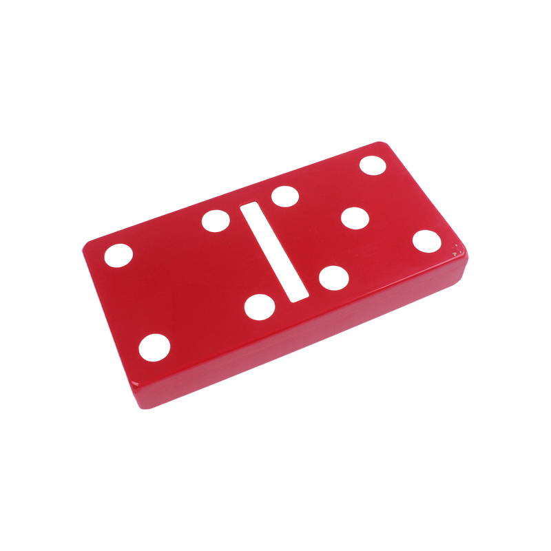 Red Polka-Dot Edition - Classic Dominoes & Cribbage Combo Set