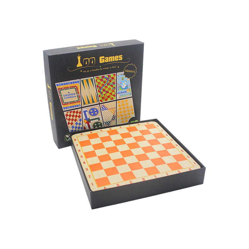  Classic Board Game Collection in Gift Box 100-in-1