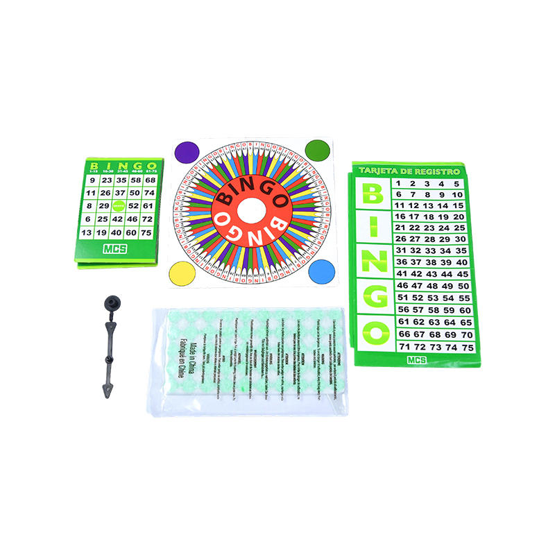 Complete with All Essential Components Classic BINGO Game Set