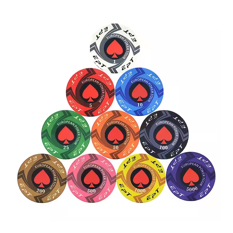 Custom Ceramic Poker Chips - Premium Quality for an Authentic Casino Experience