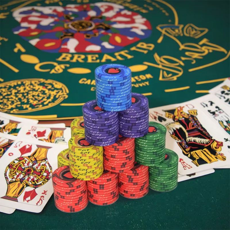 Custom Ceramic Poker Chips - Premium Quality for an Authentic Casino Experience